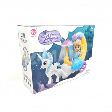 Electric Sofia Moon Carriage Toy With Light & Music